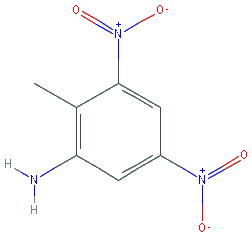 Chemical structure of 2-Amino-4,6-Dinitrotoluene