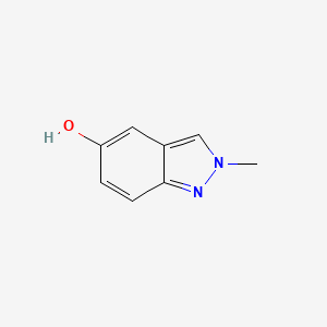 Chemical structure of 2-Methyl-2H-indazol-5-ol