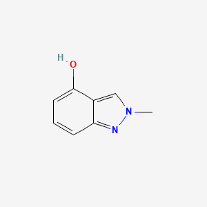 Chemical structure of 2-Methyl-2H-indazol-4-ol