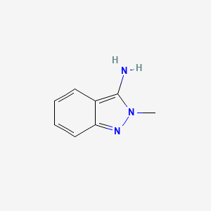 Chemical structure of 2-Methyl-2H-indazol-3-amine