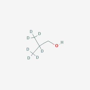 Chemical structure of 2-Methyl-1-propanol-d7