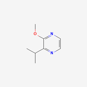 Chemical structure of 2-methyl-1,3-diazaspiro[4.4]non-1-en-4-one