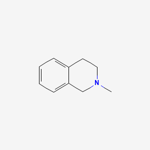 Chemical structure of 2-Methyl-1,2,3,4-tetrahydroisoquinoline