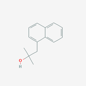 Chemical structure of 1-(1-Naphthyl)-2-methyl-2-propanol