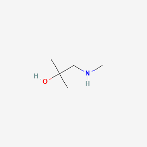 Chemical structure of 2-Methyl-1-(methylamino)propan-2-ol