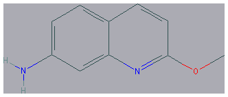 Chemical structure of 2-Methoxyquinolin-7-amine