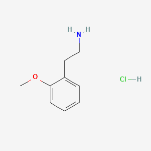 Chemical structure of 2-Methoxyphenylethylamine Hydrochloride