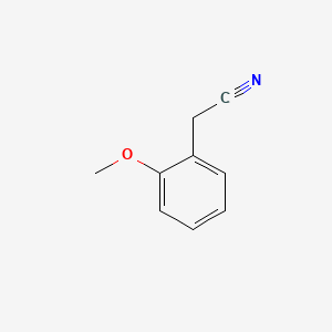 Chemical structure of 2-Methoxyphenylacetonitrile