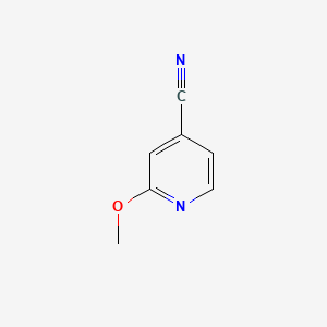 Chemical structure of 2-Methoxyisonicotinonitrile
