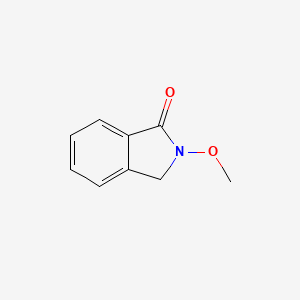 Chemical structure of 2-Methoxy-isoindolin-1-one