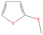 Chemical structure of 2-Methoxyfuran