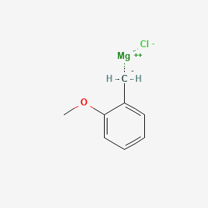 Chemical structure of 2-Methoxybenzylmagnesium chloride