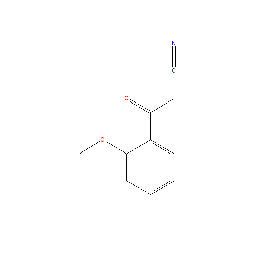 Chemical structure of 2-Methoxybenzoylacetonitrile