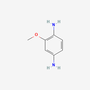 Chemical structure of 2,5-Diaminoanisole