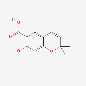 Chemical structure of 2-Methoxyanofinic acid
