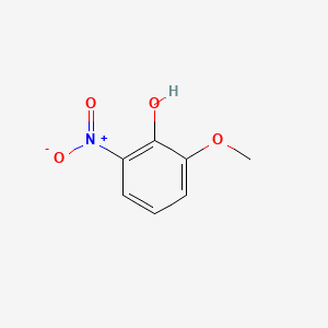Chemical structure of 2-Methoxy-6-nitrophenol