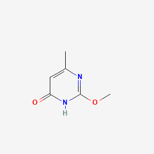 Chemical structure of 2-Methoxy-6-methylpyrimidin-4(1H)-one