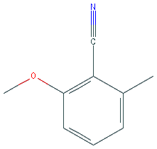 Chemical structure of 2-Methoxy-6-Methylbenzonitrile