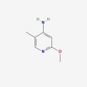 Chemical structure of 2-Methoxy-5-methylpyridin-4-amine
