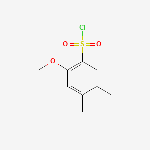 Chemical structure of 2-Methoxy-4,5-Dimethylbenzenesulfonyl Chloride