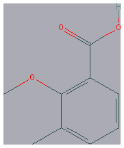 Chemical structure of 2-Methoxy-3-methylbenzoic acid