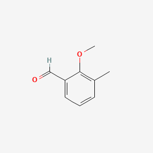 Chemical structure of 2-Methoxy-3-methylbenzaldehyde