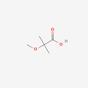 Chemical structure of 2-Methoxy-2-methylpropionic Acid