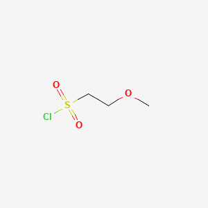 Chemical structure of 2-Methoxy-1-ethanesulfonyl Chloride