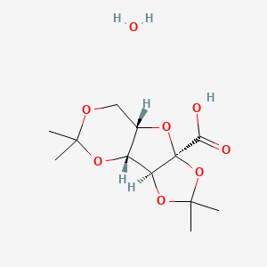 Chemical structure of 2-Methacryloyloxyethyl-D-mannoside