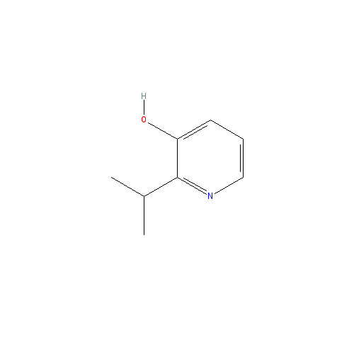 Chemical structure of 2-isopropylpyridin-3-ol