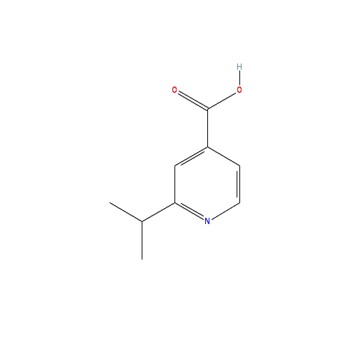 Chemical structure of 2-Isopropylisonicotinic acid