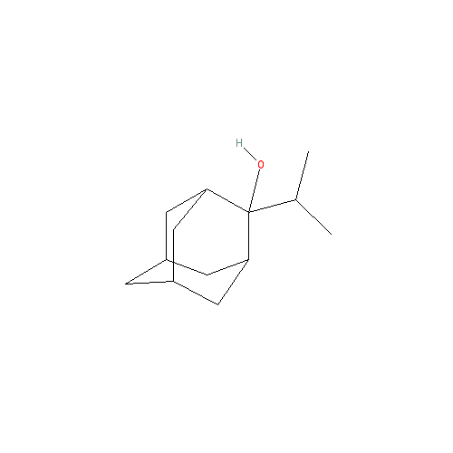 Chemical structure of 2-Isopropyladamantan-2-ol