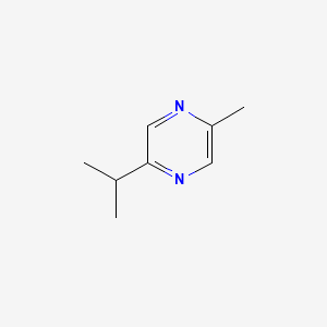 Chemical structure of 2-Isopropyl-5-methylpyrazine