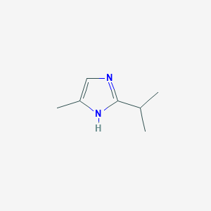 Chemical structure of 2-Isopropyl-5-methyl-1H-imidazole