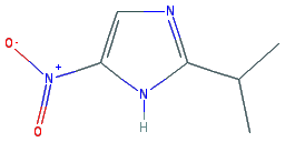 Chemical structure of 2-Isopropyl-4-nitro-1H-imidazole