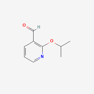 Chemical structure of 2-Isopropoxynicotinaldehyde