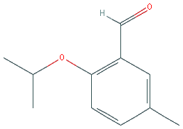 Chemical structure of 2-Isopropoxy-5-methylbenzaldehyde
