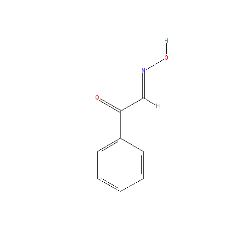 Chemical structure of 2-Isonitrosoacetophenone