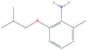 Chemical structure of 2-Isobutoxy-6-methylaniline