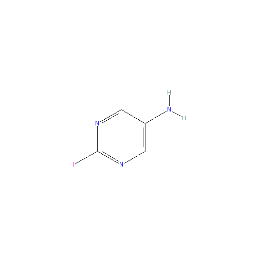 Chemical structure of 2-Iodopyrimidin-5-amine