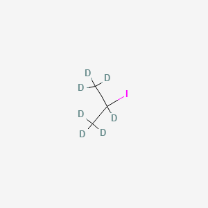 Chemical structure of 2-IODOPROPANE-D7