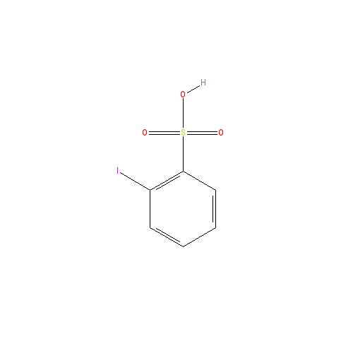 Chemical structure of 2-iodobenzenesulfonic acid