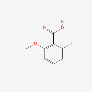 Chemical structure of 2-Iodo-6-methoxybenzoic acid