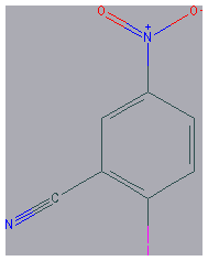 Chemical structure of 2-Iodo-5-nitrobenzonitrile