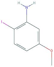 Chemical structure of 2-Iodo-5-methoxyaniline hydrochloride