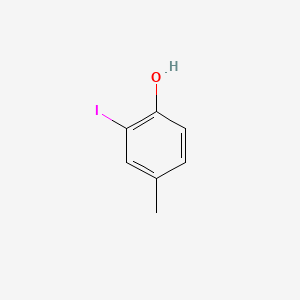 Chemical structure of 2-Iodo-4-methylphenol