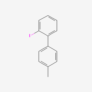 Chemical structure of 2-iodo-4'-methylbiphenyl