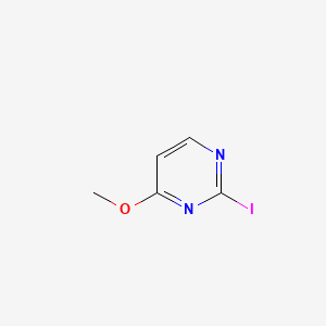 Chemical structure of 2-Iodo-4-methoxypyrimidine