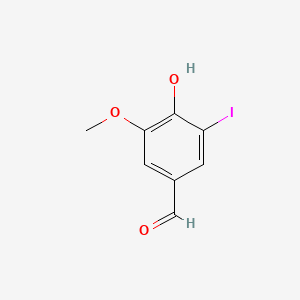 Chemical structure of 2-Iodo-4-methoxybenzoic acid