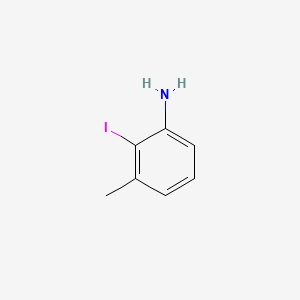 Chemical structure of 2-Iodo-3-methylaniline
